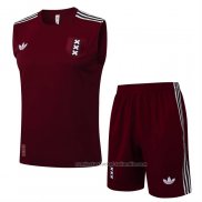 Chandal del Ajax Sin Mangas 25/26 Rojo