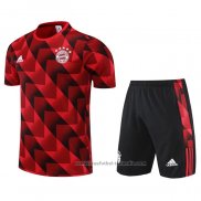 Chandal del Bayern Munich Manga Corta 22/23 Rojo - Pantalon Corto