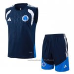 Chandal del Cruzeiro Sin Mangas 25/26 Azul