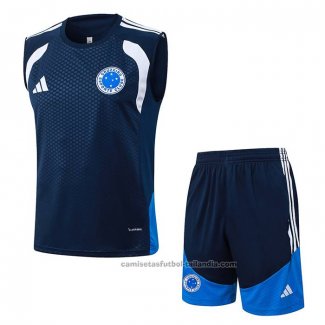 Chandal del Cruzeiro Sin Mangas 25/26 Azul