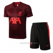 Chandal del Liverpool Manga Corta 22/23 Rojo - Pantalon Corto