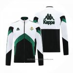 Chaqueta del Real Betis 25/26 Blanco Negro