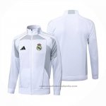 Chaqueta del Real Madrid 25/26 Blanco Gris