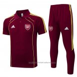 Conjunto Polo del Arsenal 25/26 Rojo
