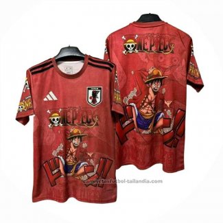 Tailandia Camiseta Japon ONE PIECE 25/26 Rojo