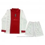 Camiseta Ajax Anniversary Manga Larga Nino 24/25