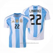 Camiseta Argentina Jugador L.Martinez 1ª 2024