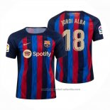 Camiseta Barcelona Jugador Jordi Alba 1ª 22/23
