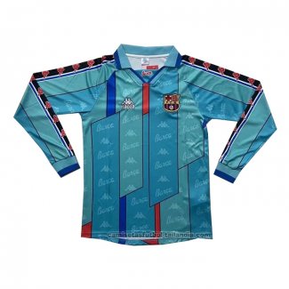 Camiseta Barcelona 2ª Manga Larga Retro 1996-1997