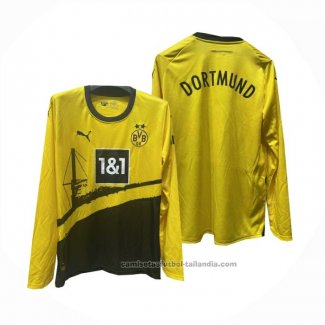 Camiseta Borussia Dortmund 1ª Manga Larga 23/24