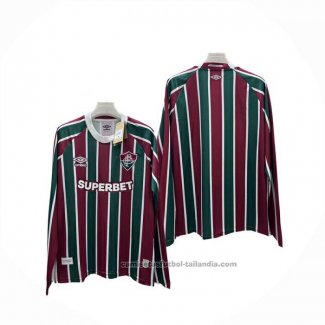 Camiseta Fluminense 1ª Manga Larga 2025