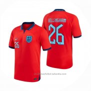 Camiseta Inglaterra Jugador Bellingham 2ª 2022