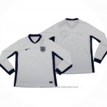 Camiseta Inglaterra 1ª Manga Larga 2024