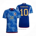 Camiseta Japon Jugador Minamino 1ª 2022