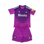 Camiseta Newcastle United Portero Nino 25/26 Purpura