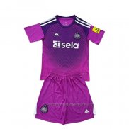 Camiseta Newcastle United Portero Nino 25/26 Purpura
