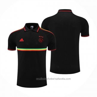 Camiseta Polo del Ajax 22/23 Negro