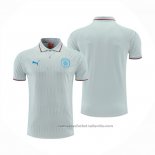 Camiseta Polo del Manchester City 2022/23 Gris