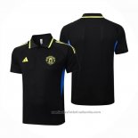 Camiseta Polo del Manchester United 25/26 Negro Amarillo