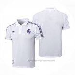 Camiseta Polo del Real Madrid 25/26 Blanco Purpura