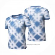 Camiseta Pre Partido del El Salvador 2025 Azul