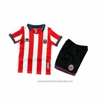 Camiseta Sheffield United 1ª Nino 25/26