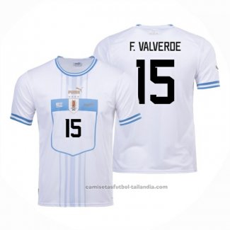 Camiseta Uruguay Jugador F.Valverde 2ª 2022