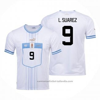 Camiseta Uruguay Jugador L.Suarez 2ª 2022