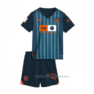 Camiseta Valencia 2ª Nino 23/24