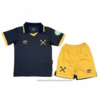 Camiseta West Ham 3ª Nino 25/26