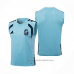 Camiseta de Entrenamiento Argentina Sin Mangas 25/26 Azul
