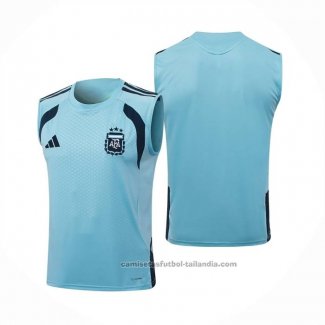 Camiseta de Entrenamiento Argentina Sin Mangas 25/26 Azul
