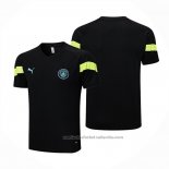 Camiseta de Entrenamiento Manchester City 22/23 Negro