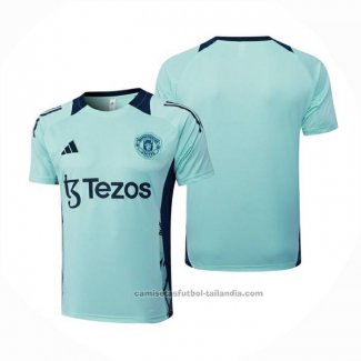 Camiseta de Entrenamiento Manchester United 24/25 Verde