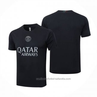 Camiseta de Entrenamiento Paris Saint-Germain Jordan 25/26 Negro