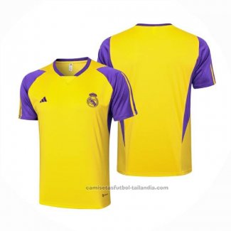 Camiseta de Entrenamiento Real Madrid 24/25 Amarillo