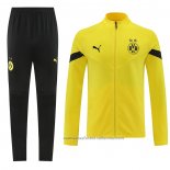 Chandal de Chaqueta del Borussia Dortmund 22/23 Amarillo