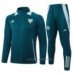 Chandal de Chaqueta del Cruzeiro 24/25 Verde