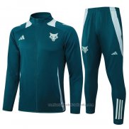 Chandal de Chaqueta del Cruzeiro 24/25 Verde