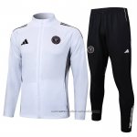 Chandal de Chaqueta del Inter Miami Nino 25/26 Blanco