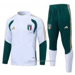 Chandal de Chaqueta del Italia 26/27 Blanco