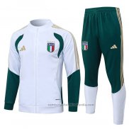 Chandal de Chaqueta del Italia 26/27 Blanco