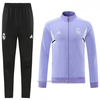 Chandal de Chaqueta del Real Madrid 22/23 Purpura