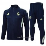 Chandal de Chaqueta del Real Madrid 25/26 Azul Oscuro