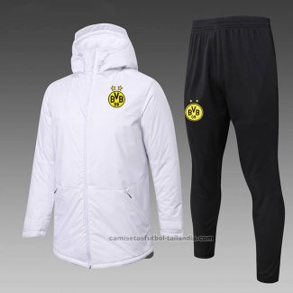 Chandal de Invierno del Borussia Dortmund 25/26 Blanco