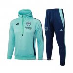 Chandal de Sudadera del Arsenal Nino 24/25 Verde