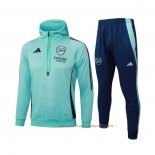 Chandal de Sudadera del Arsenal Nino 24/25 Verde