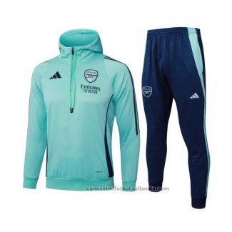 Chandal de Sudadera del Arsenal Nino 24/25 Verde