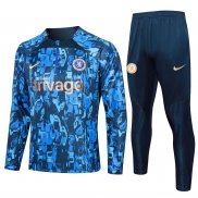 Chandal de Sudadera del Chelsea 23/24 Azul