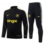 Chandal de Sudadera del Chelsea Nino 26/27 Negro